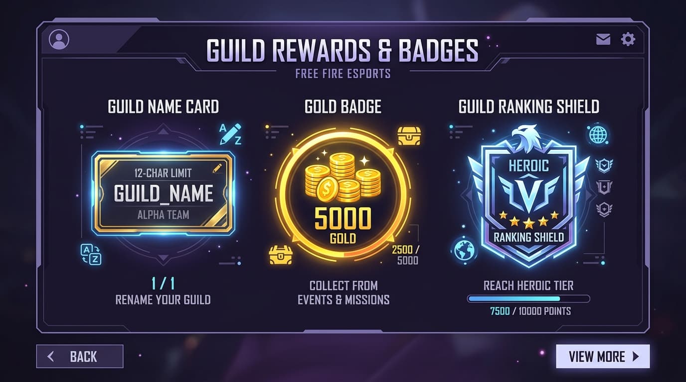 Free Fire Guild Rules & Badges Guide 2026